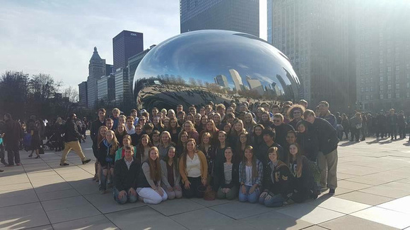 2017 Choirs_Band Trip Millennium Park Chicago 2