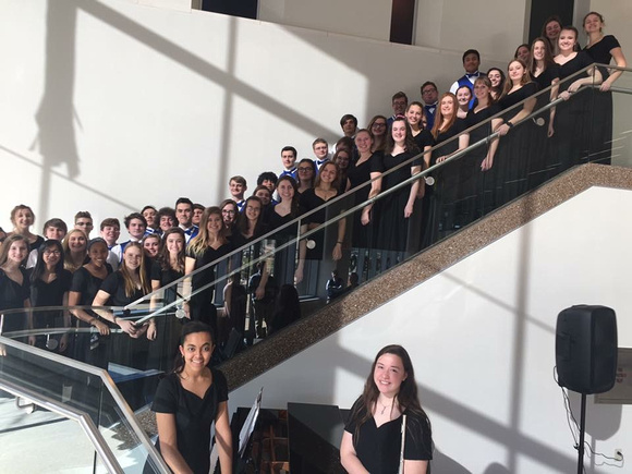 Concert Choir performing for SSM Health 2